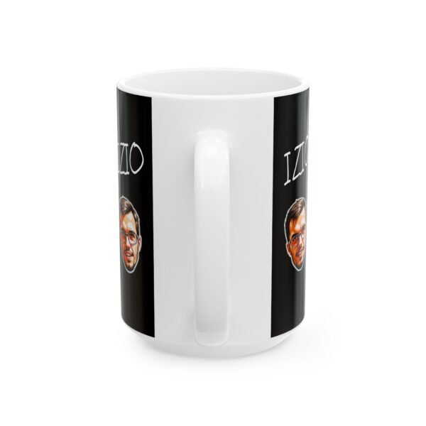 Personalized IZIO Ceramic Mug: Fun Black Coffee Cup for Friends & Family - Image 2