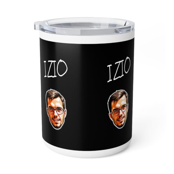 Stay Refreshed on the Go: Custom 10oz Insulated IZIO Coffee Mug for Every Adventure