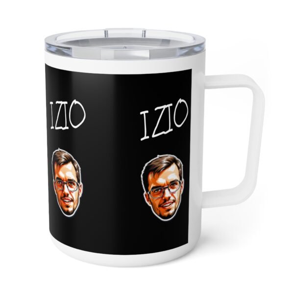 Stay Refreshed on the Go: Custom 10oz Insulated IZIO Coffee Mug for Every Adventure - Image 4